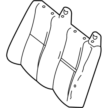 1HG931E7AA Mopar Cover-Rear Illustration 1 of 1