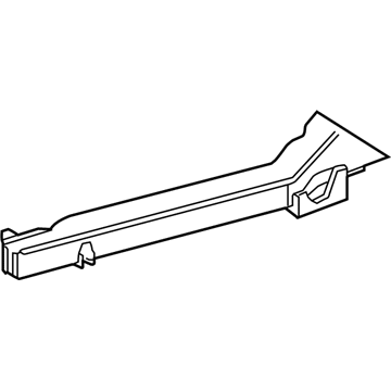 5104052AA Mopar Frame Front Rail Illustration 1 of 1