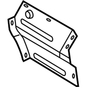 5118588AA Mopar REINFMNT-Front Side Rail Illustration 1 of 1