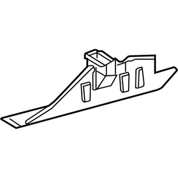 Mopar 5104049AA Support-Under Body Hold Down 5104049AA Mopar Support-Under Body Hold Down Illustration 1 of 1