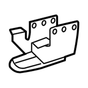 5104053AA Mopar Tow Hook Illustration 1 of 1