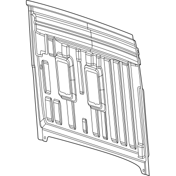 68543963AA Mopar PANEL-CAB BACK Illustration 1 of 1