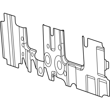 68545458AA Mopar SILENCER-BODY PANEL Illustration 1 of 1