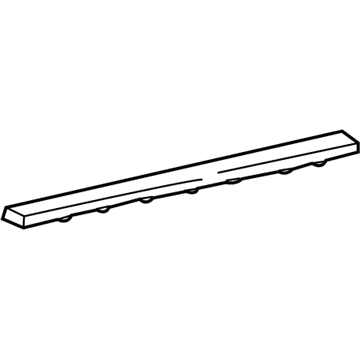 5GH22DX9AA Mopar Cover-Front Door SCUFF Illustration 1 of 1