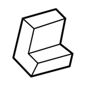 Mopar 5FP86XDV B Pillar Cover 5FP86XDV Mopar B Pillar Cover Illustration 1 of 1