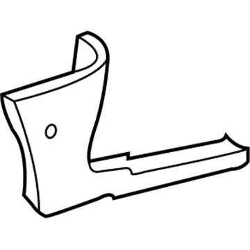 Mopar 5FA60XDVAE Cowl Panel 5FA60XDVAE Mopar Cowl Panel Illustration 1 of 1
