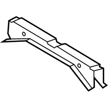 Mopar 5118174AA CROSSMEMBER-Shock Mount 5118174AA Mopar CROSSMEMBER-Shock Mount Illustration 1 of 1