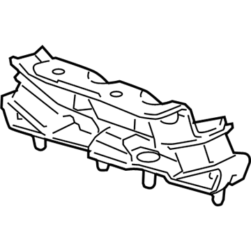 5037742AC Mopar Transmission Mount Bracket Illustration 1 of 1