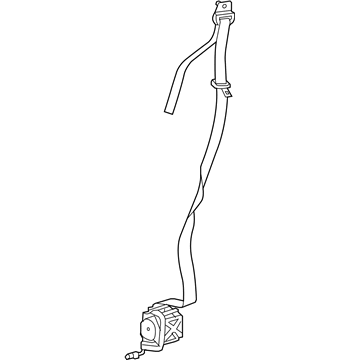 Jeep Wrangler Seat Belt - 5KC66DX9AG