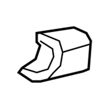 5HF07DX9AE Mopar Adjustable Turning Loop Cover Illustration 1 of 1