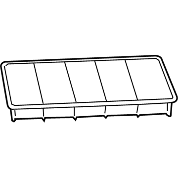 5038070AA Mopar Air Filter Illustration 1 of 1