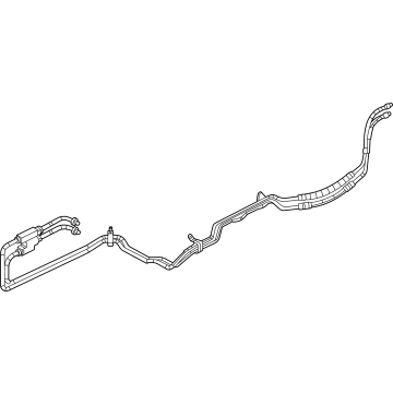 68244072AB Mopar Oil Cooler Pressure And Ret Tube Illustration 1 of 1