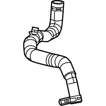 68359812AA Mopar Hose-COOLANT Bottle Return Illustration 1 of 1