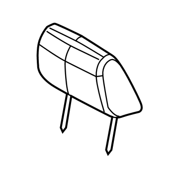 1UL36XR4AB Mopar Front Headrest Illustration 1 of 1