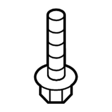 Mopar 68263083AA Hexagon Head Bolt 68263083AA Mopar Hexagon Head Bolt Illustration 1 of 1