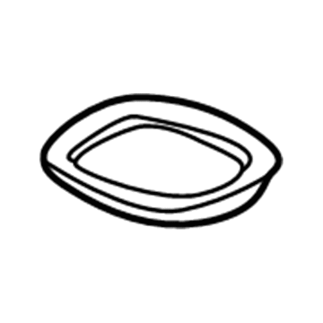 MR320553 Mopar Console Shifter Bezel Illustration 1 of 1