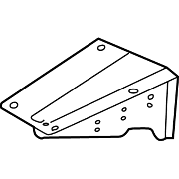 4724931AC Mopar Support-Battery Tray Illustration 1 of 1