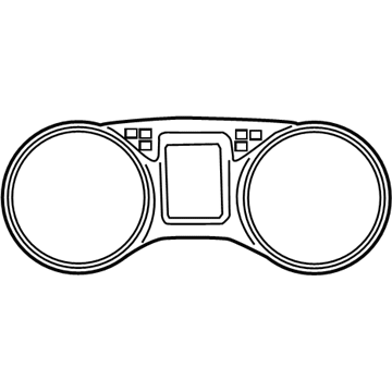 Mopar Instrument Cluster - 68092943AA