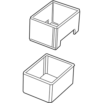 5082107AB Mopar Battery Cover Illustration 1 of 1