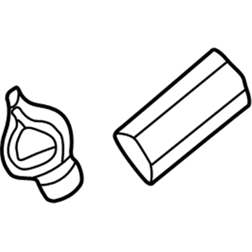 MR489945 Mopar Drain Tube Illustration 1 of 1