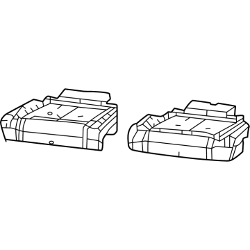 2025 Jeep Grand Wagoneer Seat Cushion - 68420503AC