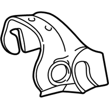 2002 Dodge Grand Caravan Steering Column Cover - 4680506AA