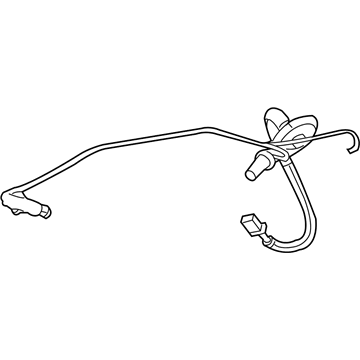 Mopar 68003344AA License Lamp Wiring 68003344AA Mopar License Lamp Wiring Illustration 1 of 1