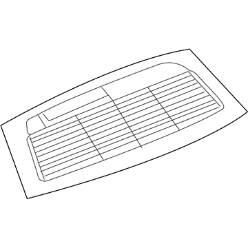 5065840AE Mopar Backlite Illustration 1 of 1