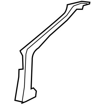 5076962AC Mopar Liftgate Opening Trough Illustration 1 of 1