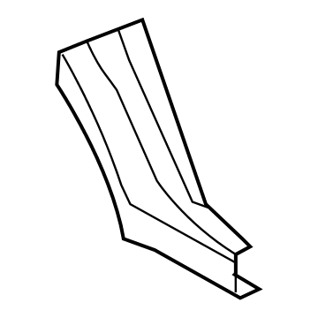 5067929AA Mopar Reinforcement C Pillar Illustration 1 of 1
