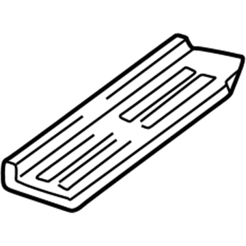 4166893 Mopar Pad-Side Step SILL Illustration 1 of 1