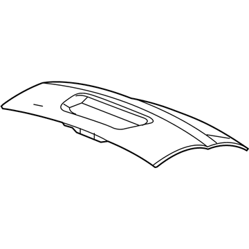 55364536AC Mopar LIFTGATE-LIFTGATE Illustration 1 of 1