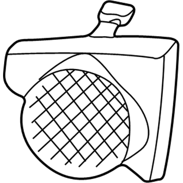 MR322161 Mopar Cover-Mirror Opening Cover Illustration 1 of 1