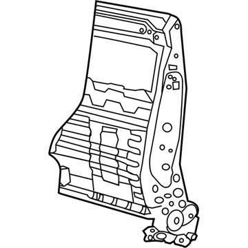 68028747AA Mopar Frame - Rear Seat Back 60% Illustration 1 of 1
