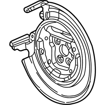 Dodge Neon Brake Caliper Bracket - 5083789AA