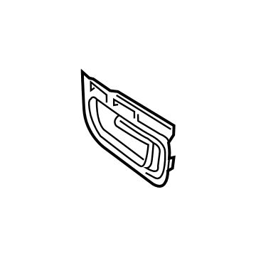 6CS65LXHAA Mopar Tow Hook Cover Illustration 1 of 1