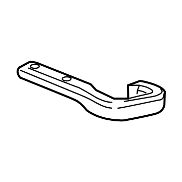 68255543AA Mopar Tow Hook Illustration 1 of 1