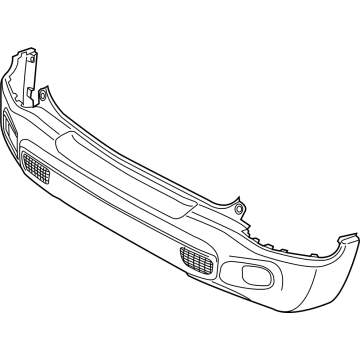 2018 Jeep Renegade Bumper - 5VX21LXHAA