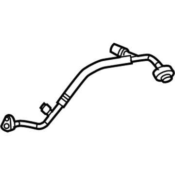 2006 Jeep Wrangler A/C Hose - 55037579AD