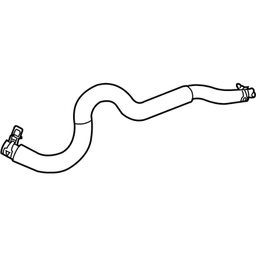 5058624AE Mopar Hose-Engine COOLANT To Oil COOLE Illustration 1 of 1