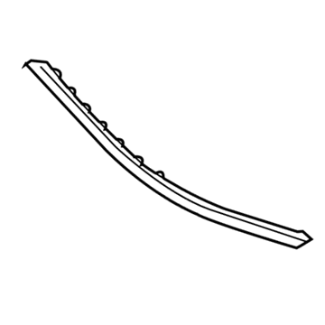 5104523AA Mopar Fascia Applique Illustration 1 of 1