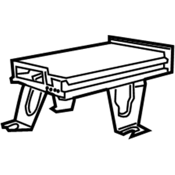 Mopar 5064302AE Amplifier 5064302AE Mopar Amplifier Illustration 1 of 1