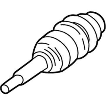 Dodge Dakota CV Boot - 4883327