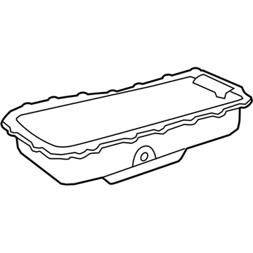 2010 Dodge Grand Caravan Oil Pan - 4892386AA