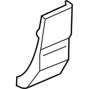 YX71TZZAC Mopar Sill Applique Illustration 1 of 1