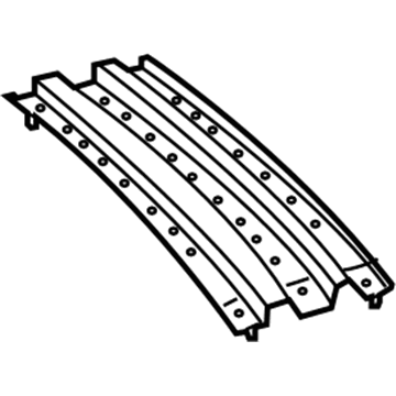 68246303AA Mopar Roof Bow Illustration 1 of 1