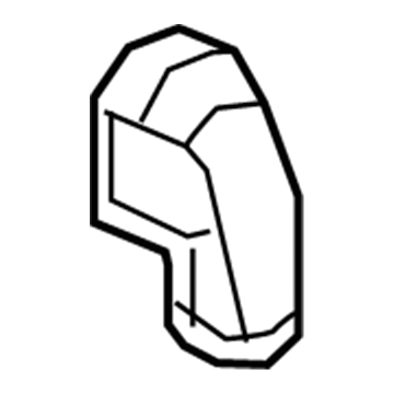 5VW75LXHAA Mopar Seat Belt Anchor Cover Illustration 1 of 1