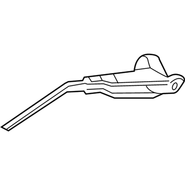 2010 Jeep Liberty Wiper Arm - 68034341AD