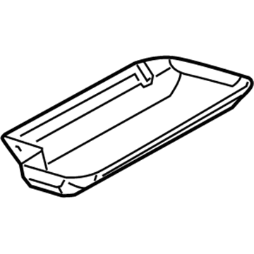68067767AA Mopar Felt Mat-Floor Console Illustration 1 of 1