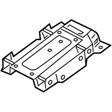 5108278AA Mopar Bracket-Console Tray Illustration 1 of 1